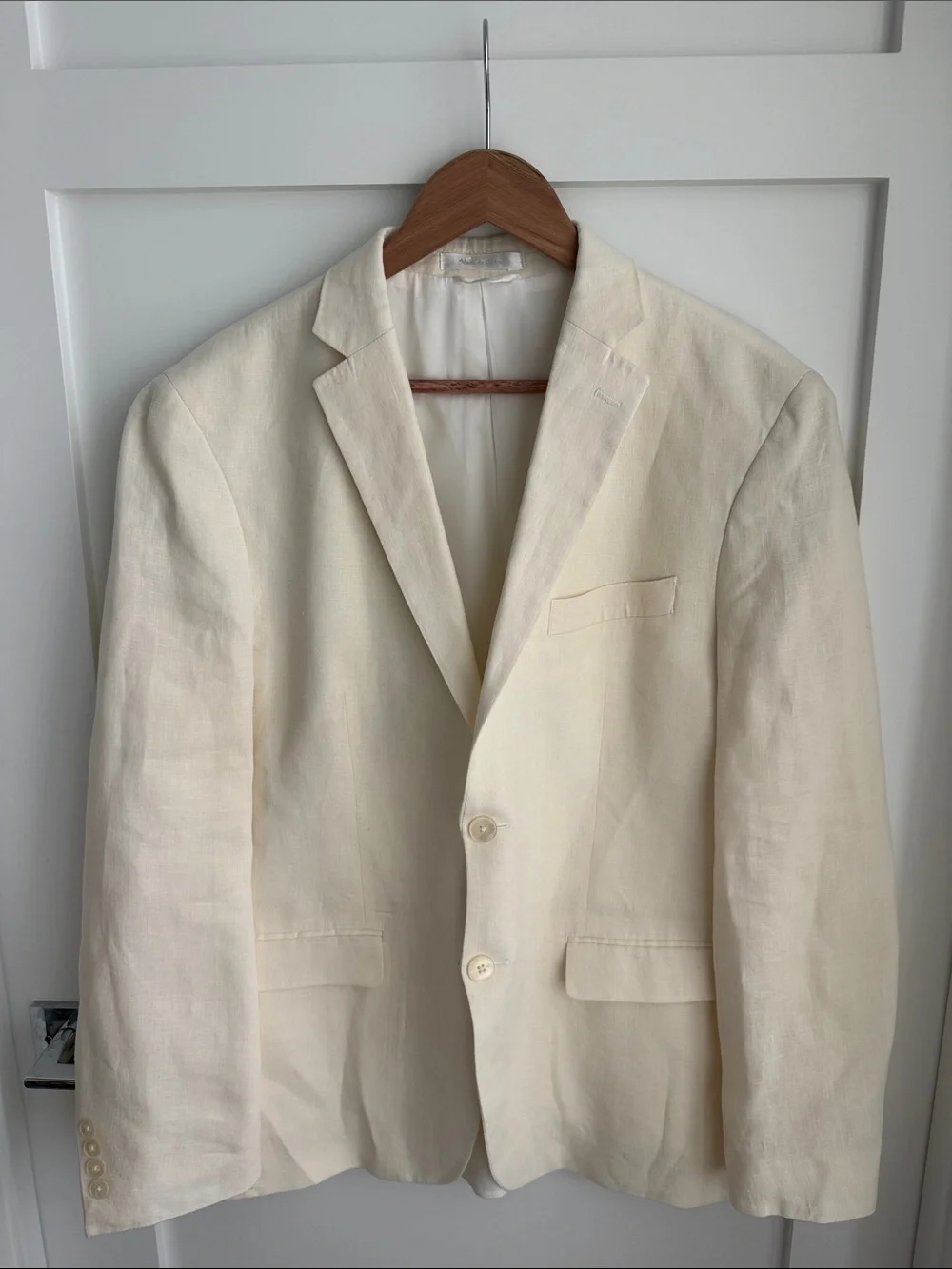 Lauren by Ralph Lauren 100% linen classic blazer